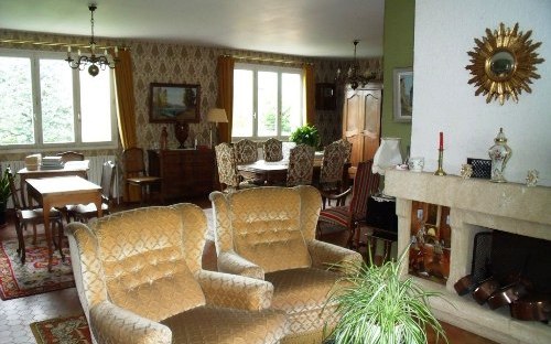 Villa : sejour salon