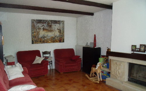 Maison ancienne : Salon