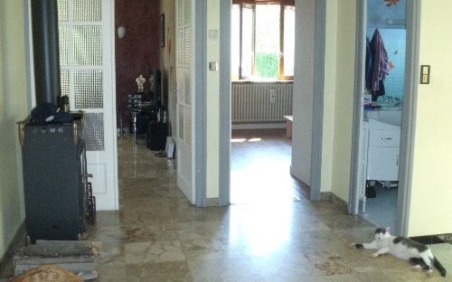Villa année 70 : Hall etage