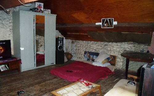 maison de village : comble