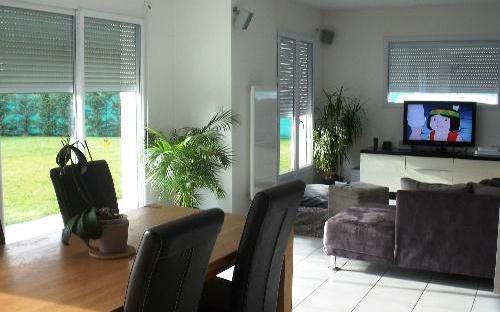 villa : sejour salon cheminee