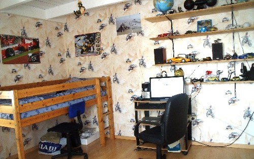 Maison de village : chambre
