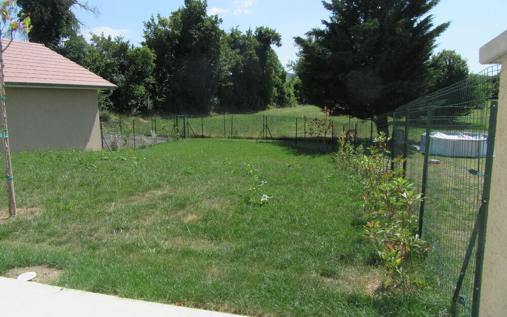 maison mitoyenne : jardin