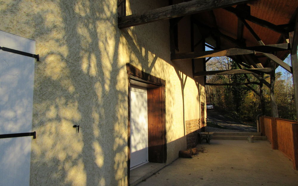 MAISON ANCIENNE : terrasse