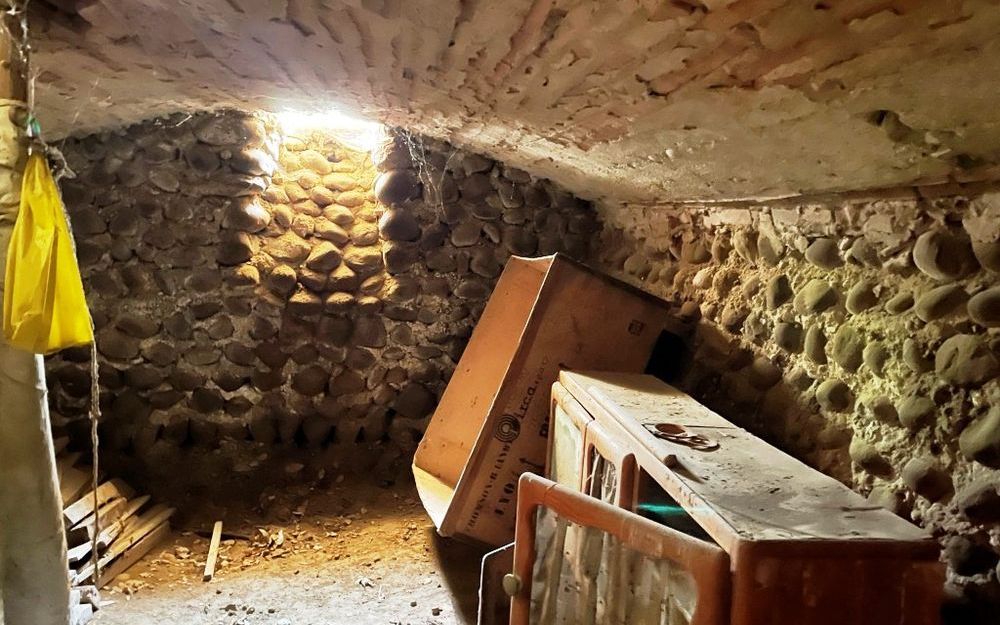 maison ancienne : cave voutée en pierre