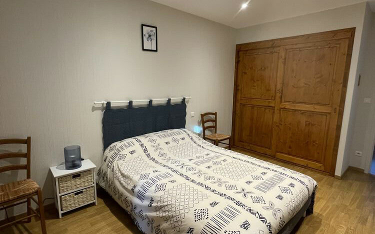 Appartement meublé  46 m² : chambre