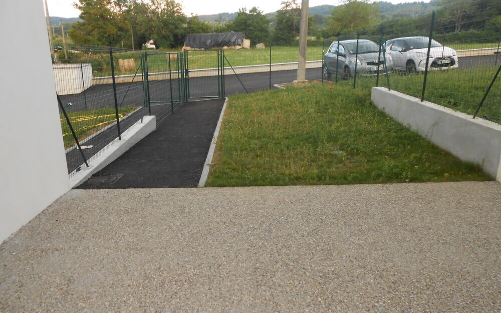 Appartement 85 m² avec rez de jardin : Terrasse et Jardin