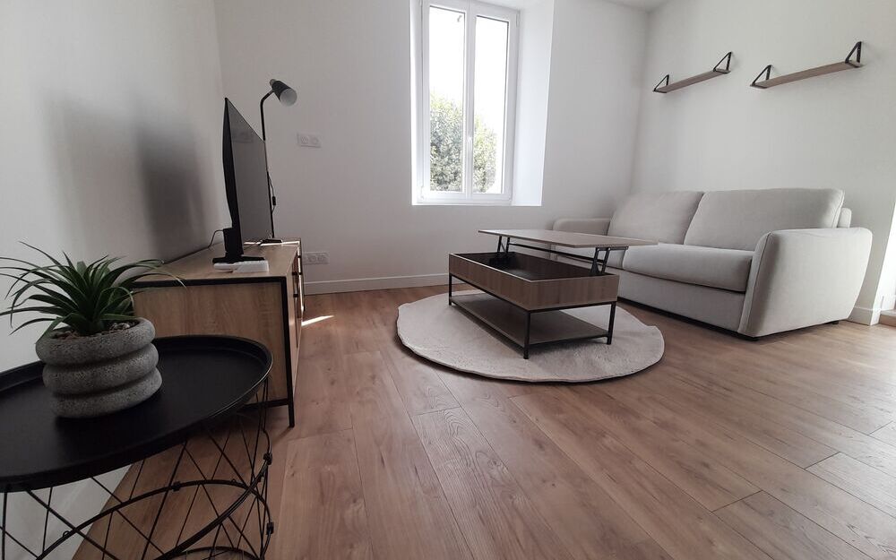 Appartement meublé : Salon